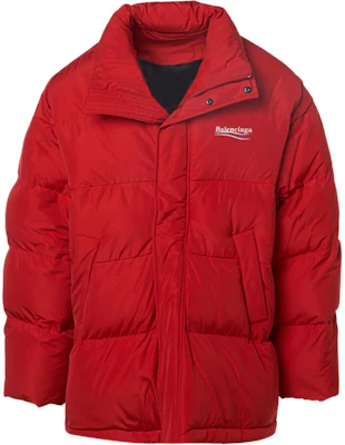 巴黎世家红色logo印花宽松版拉链夹克 758045TYD366460 Order 巴黎世家红色logo印花宽松版拉链夹克 758045TYD366460