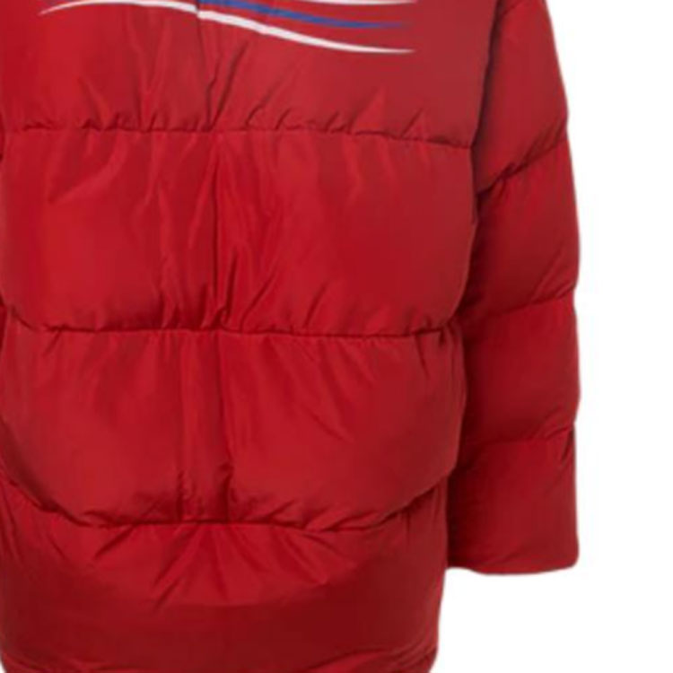 Details for 巴黎世家红色logo印花宽松版拉链夹克 758045TYD366460