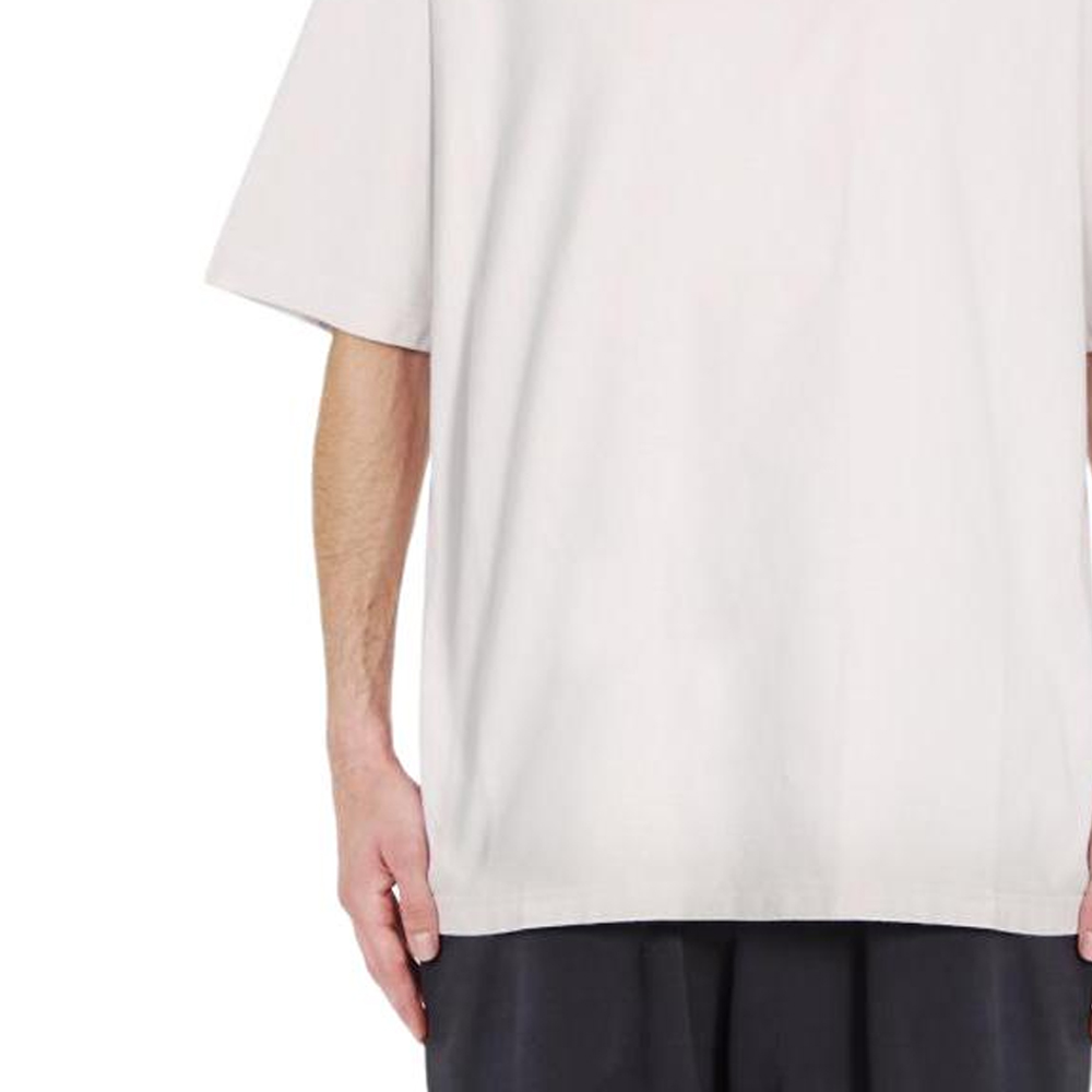 Balenciaga Reflective Logo Print Crewneck T-Shirt  White 764235TQVN19016 圖 5