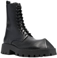 발렌시아가 리노 25mm 레이스업 부츠 '블랙 스무스 카프스킨' 712638WBB501000 Lookbook 발렌시아가 리노 25mm 레이스업 부츠 '블랙 스무스 카프스킨' 712638WBB501000