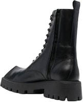 발렌시아가 리노 25mm 레이스업 부츠 '블랙 스무스 카프스킨' 712638WBB501000 Shop 발렌시아가 리노 25mm 레이스업 부츠 '블랙 스무스 카프스킨' 712638WBB501000