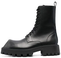 Balenciaga Rhino 25mm Lace Up Boots 'Black Smooth Calfskin' 712638WBB501000 Balenciaga Rhino 25mm Lace Up Boots 'Black Smooth Calfskin' 712638WBB501000