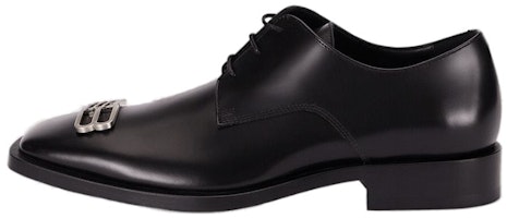 Balenciaga Rim Derby Leather Shoes 'Black' 712642WA8E11081 Balenciaga Rim Derby Leather Shoes 'Black' 712642WA8E11081