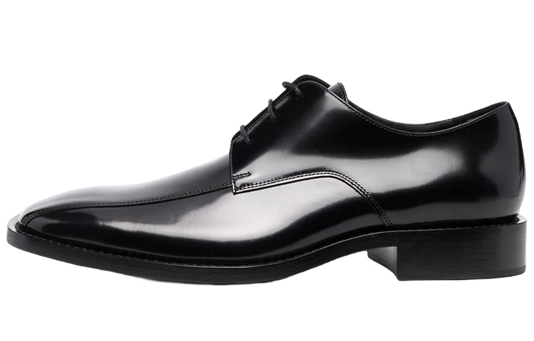Balenciaga Rim Hi-Shine Derby Shoes 'Black' 636622WA7B01000