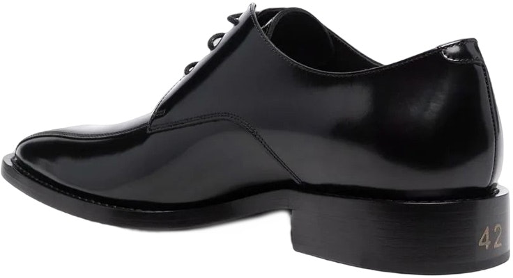 Balenciaga Rim Hi-Shine Derby Shoes 'Black' 636622WA7B01000 Lookbook Balenciaga Rim Hi-Shine Derby Shoes 'Black' 636622WA7B01000