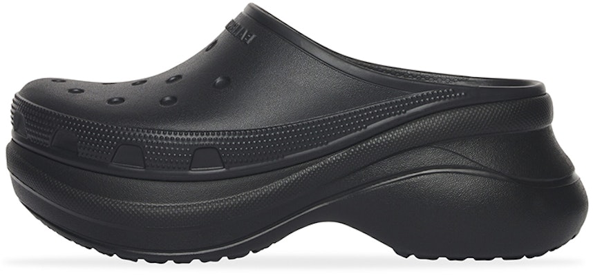 巴黎世家 Crocs 黑色橡胶穆勒鞋 720857W1S8E1000 Buy 巴黎世家 Crocs 黑色橡胶穆勒鞋 720857W1S8E1000