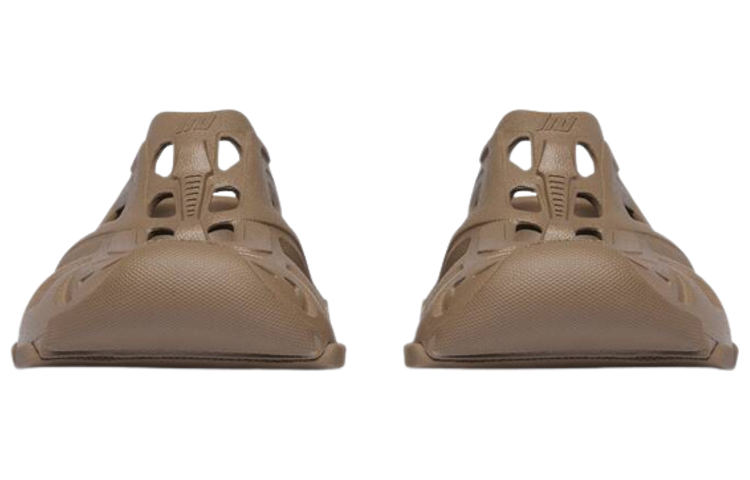 Purchase 巴黎世家HD拖鞋'深米色橡胶' 735249W3CES2000