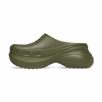 Balenciaga Rubber Slide 'Dark Green'