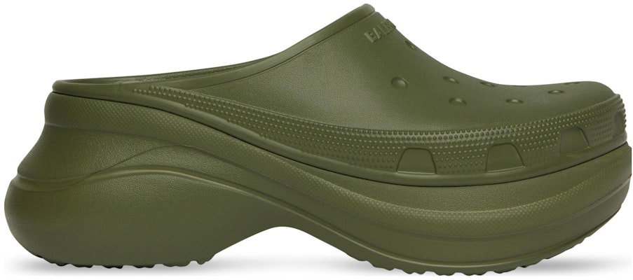 Balenciaga Sandalias de Goma 'Verde Oscuro' 720857W1S8E3310 Order Balenciaga Sandalias de Goma 'Verde Oscuro' 720857W1S8E3310