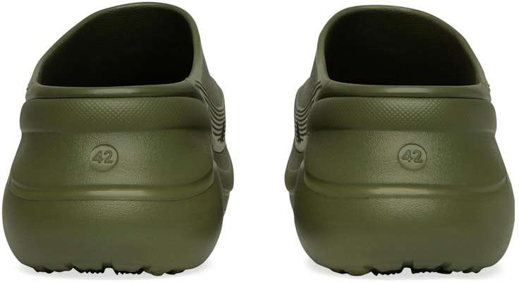 Balenciaga Sandalias de Goma 'Verde Oscuro' 720857W1S8E3310 Details for Balenciaga Sandalias de Goma 'Verde Oscuro' 720857W1S8E3310