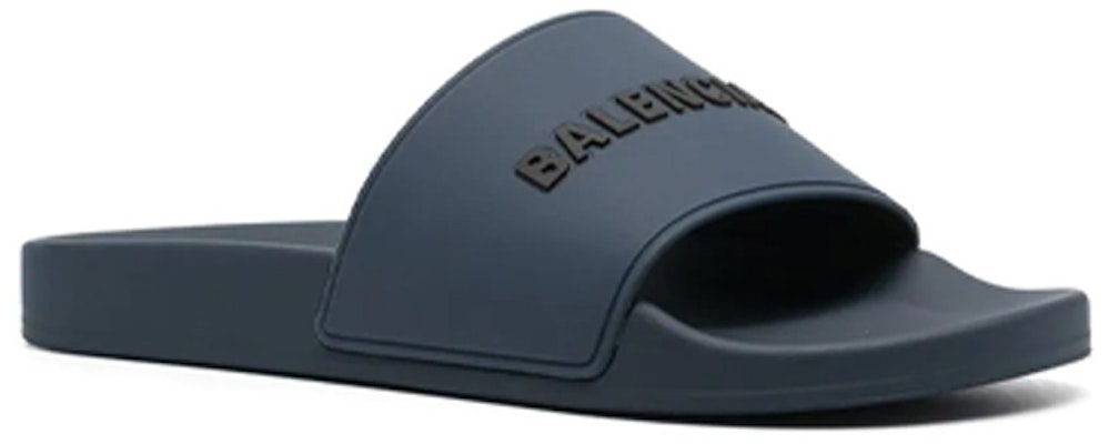 Sandal Balenciaga Pool 'Biru Tua Hitam' 565826W1S804010 Order Sandal Balenciaga Pool 'Biru Tua Hitam' 565826W1S804010