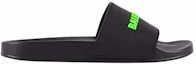 Order バレンシアガ ラバースライド 黒蛍光緑 565826W1S811030
