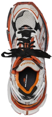 Balenciaga Runner Sneakers 'White Orange Black' 677403W3RB79051 Shop Balenciaga Runner Sneakers 'White Orange Black' 677403W3RB79051