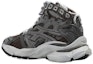 Shop Balenciaga Runner High 'Negro Gris Medio' 695764-W3RH3-1891