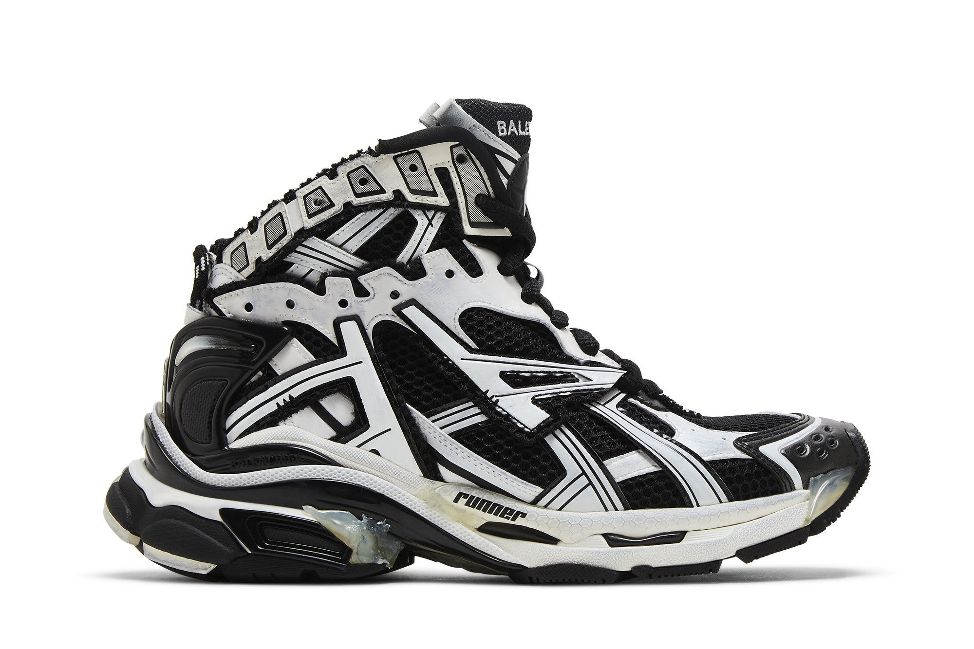 Balenciaga Runner High 'White Black' 695764-W3RH2-9010