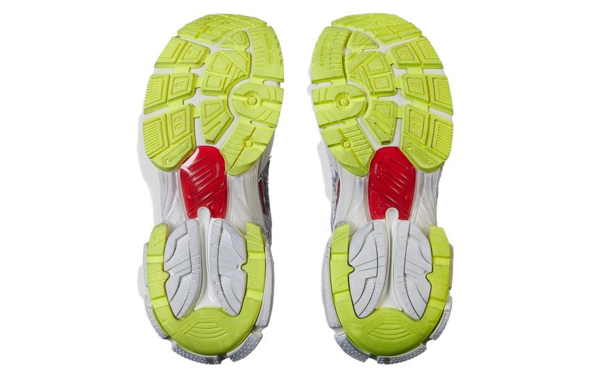 Shop Balenciaga Runner Hitam Putih Merah Kuning Neon 'Abu-Abu' 677403W3RB69167