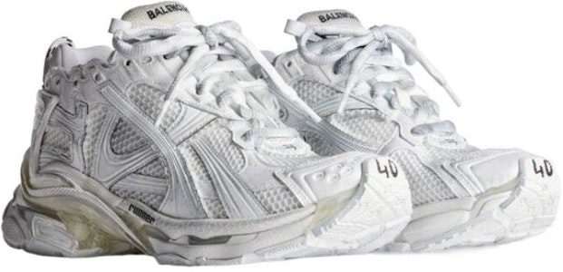 巴黎世家 2023 跑步鞋 '白色' 772774W3RMU9000 Lookbook 巴黎世家 2023 跑步鞋 '白色' 772774W3RMU9000