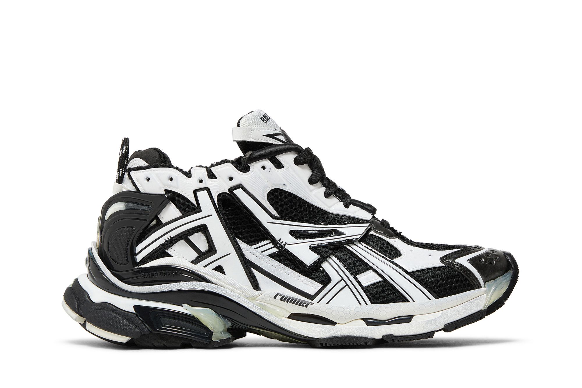 Balenciaga Runner Sneaker 'Black White' 677403-W3RB2-9010