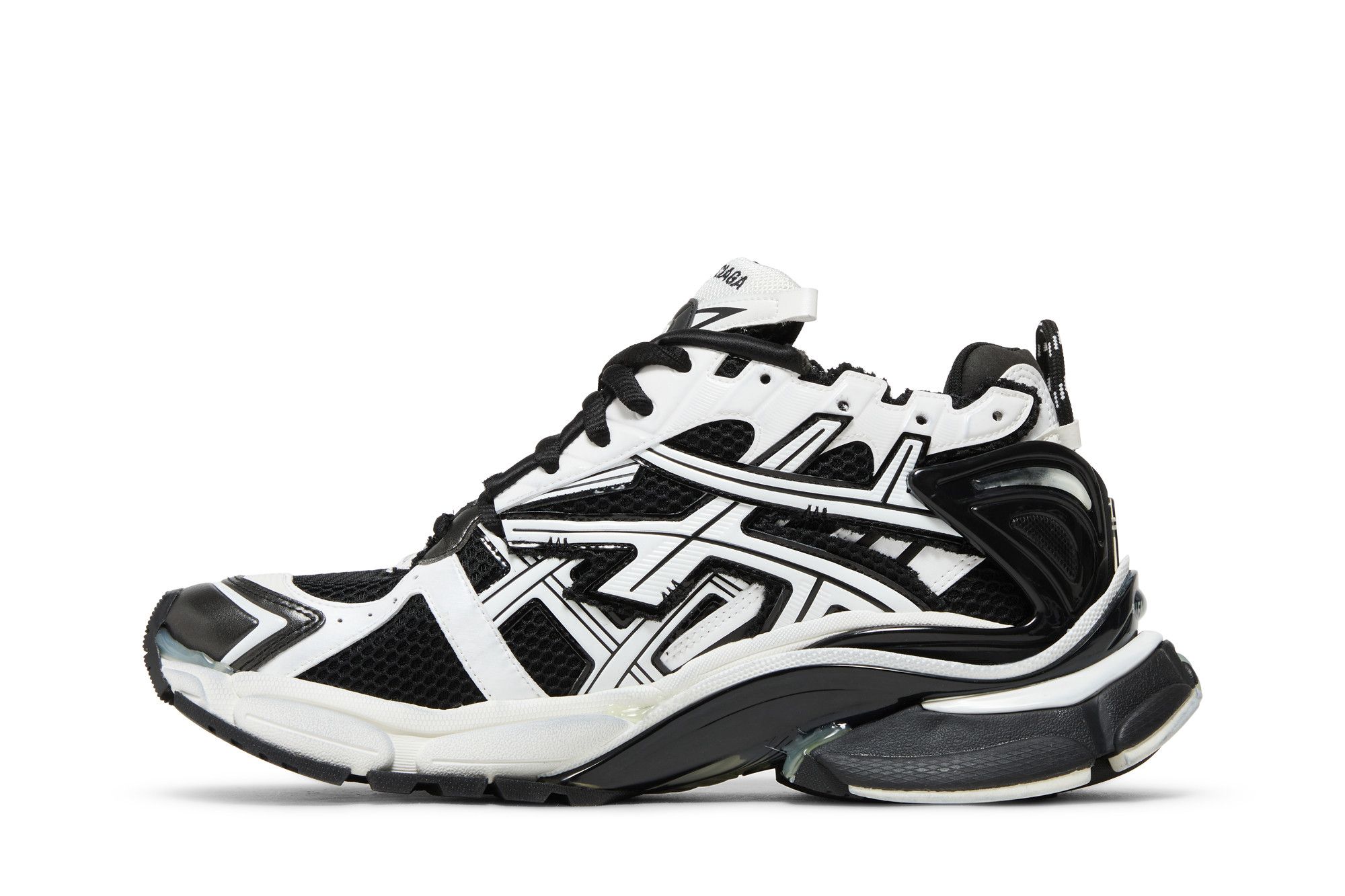 Lookbook Balenciaga Runner Sneaker ''Schwarz Weiß'' 677403-W3RB2-9010