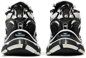 Balenciaga Runner Sneaker 'Hitam Putih' 677403W3RB29010 Details for Balenciaga Runner Sneaker 'Hitam Putih' 677403W3RB29010