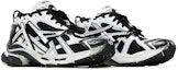 Cheap Balenciaga Runner Sneaker 'Hitam Putih' 677403W3RB29010