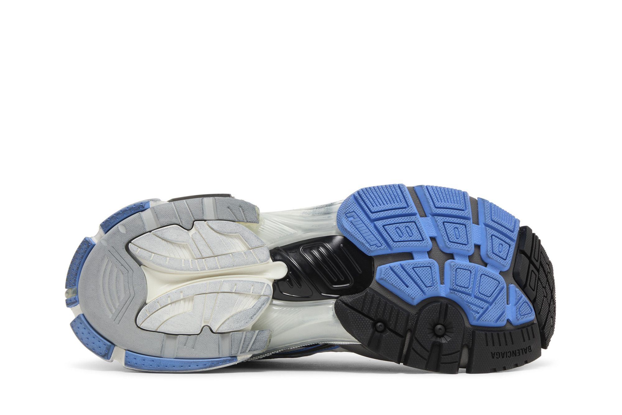Shop Balenciaga Runner Sneaker ''Blu Grigio'' 772774-W3RNY-4912