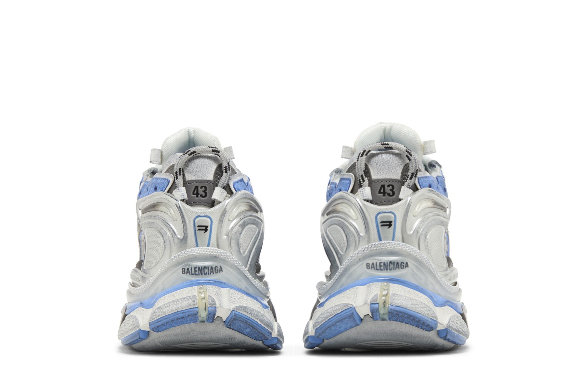 Details for Balenciaga Runner Sneaker ''Blu Grigio'' 772774-W3RNY-4912