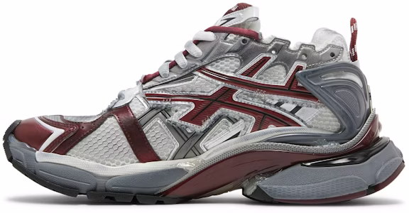 Balenciaga Runner Sneaker 'Burgundy' Lelaki Perempuan 677403W3RB39069 Lookbook Balenciaga Runner Sneaker 'Burgundy' Lelaki Perempuan 677403W3RB39069