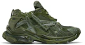 Buy バレンシアガ ランナー スニーカー ダークグリーン 677403-W3RB1-3031