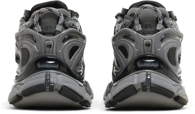 Balenciaga Runner Sneaker ''Dunkelgrau Schwarz'' 677403-W3RBR-1515 Details for Balenciaga Runner Sneaker ''Dunkelgrau Schwarz'' 677403-W3RBR-1515