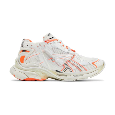 Balenciaga RNNR Sneaker 'Eggshell Neon Orange'