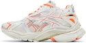 Lookbook Balenciaga Runner Sneaker 'Eggshell Neon Orange' - Kasut Larian Neon Oren Telur 677403W3RBM9770