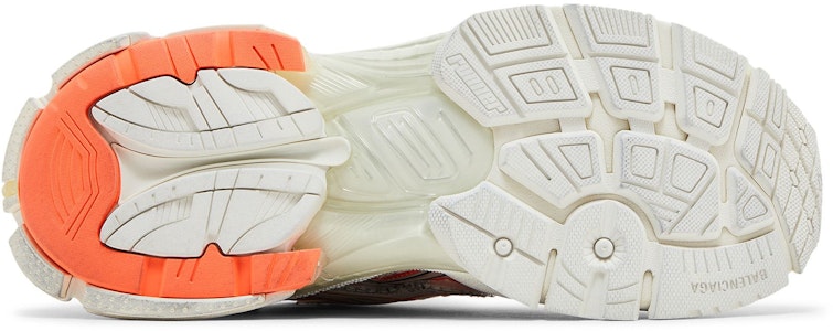 Balenciaga Runner Sneaker 'Eggshell Neon Orange' - Kasut Larian Neon Oren Telur 677403W3RBM9770 Shop Balenciaga Runner Sneaker 'Eggshell Neon Orange' - Kasut Larian Neon Oren Telur 677403W3RBM9770