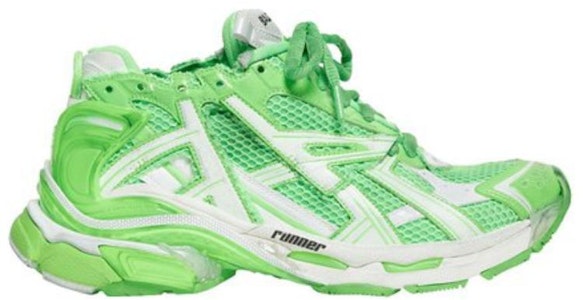 Balenciaga巴黎世家 Runner 有型系帶 低筒 運動休閒鞋 男款 白綠 做舊版 Order Balenciaga巴黎世家 Runner 有型系帶 低筒 運動休閒鞋 男款 白綠 做舊版