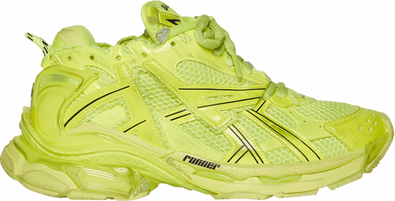 Balenciaga Runner Sneaker Fluo Yellow 677403 W3RB4 7510 677403