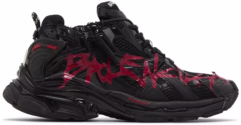 Balenciaga Runner Sneaker ''Graffiti - Zwart Rood'' 677403-W3RBQ-1060 Buy Balenciaga Runner Sneaker ''Graffiti - Zwart Rood'' 677403-W3RBQ-1060