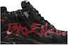Order Balenciaga Runner Sneaker ''Graffiti - Zwart Rood'' 677403W3RBQ1060