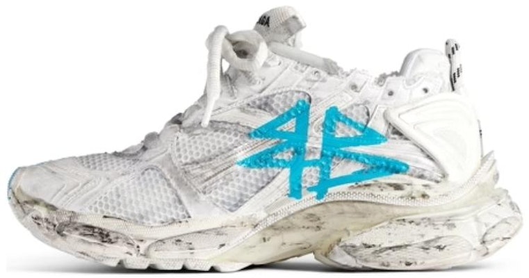 Balenciaga Runner Sneaker 'Graffiti - White Blue' 772774-W3RBQ-9040 Buy Balenciaga Runner Sneaker 'Graffiti - White Blue' 772774-W3RBQ-9040