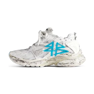 Balenciaga RNNR Sneaker 'Graffiti - White Blue'