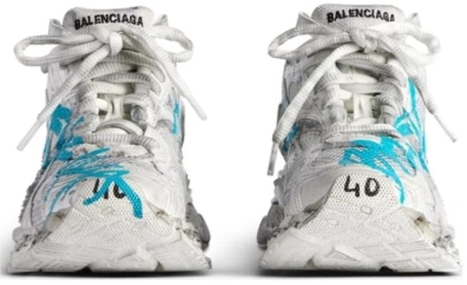 Zapatillas Balenciaga Runner 'Graffiti - Blanco Azul' 772774-W3RBQ-9040 Lookbook Zapatillas Balenciaga Runner 'Graffiti - Blanco Azul' 772774-W3RBQ-9040