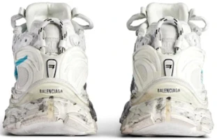 Purchase Balenciaga Runner Sneaker 'Graffiti - White Blue' 772774-W3RBQ-9040