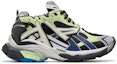 Buy Balenciaga Runner Sneaker 'Kelabu Biru Hijau' 677403W3RB55179