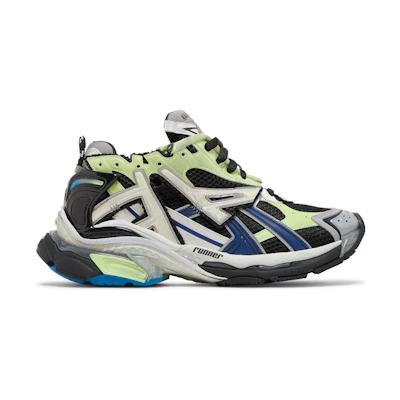Balenciaga RNNR Sneaker 'Grey Blue Green'