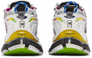 Details for Balenciaga巴黎世家 Runner 時尚 低筒 老爹鞋 男款 灰彩色 做舊版