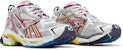 Balenciaga Runner Sneaker 'Kelabu Pelbagai Warna' 677403W3RB68123