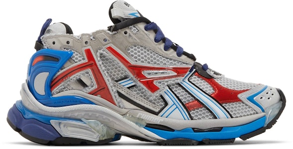 Balenciaga Runner Sneaker 'Abu Merah Biru' 677403W3RB61264 Buy Balenciaga Runner Sneaker 'Abu Merah Biru' 677403W3RB61264