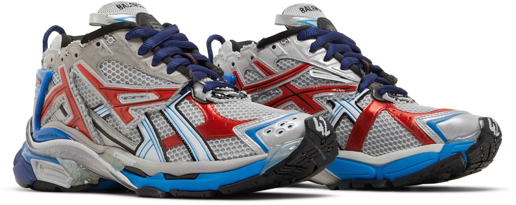 バレンシアガ ランナー グレー/レッド/ブルー 677403W3RB61264 Cheap バレンシアガ ランナー グレー/レッド/ブルー 677403W3RB61264