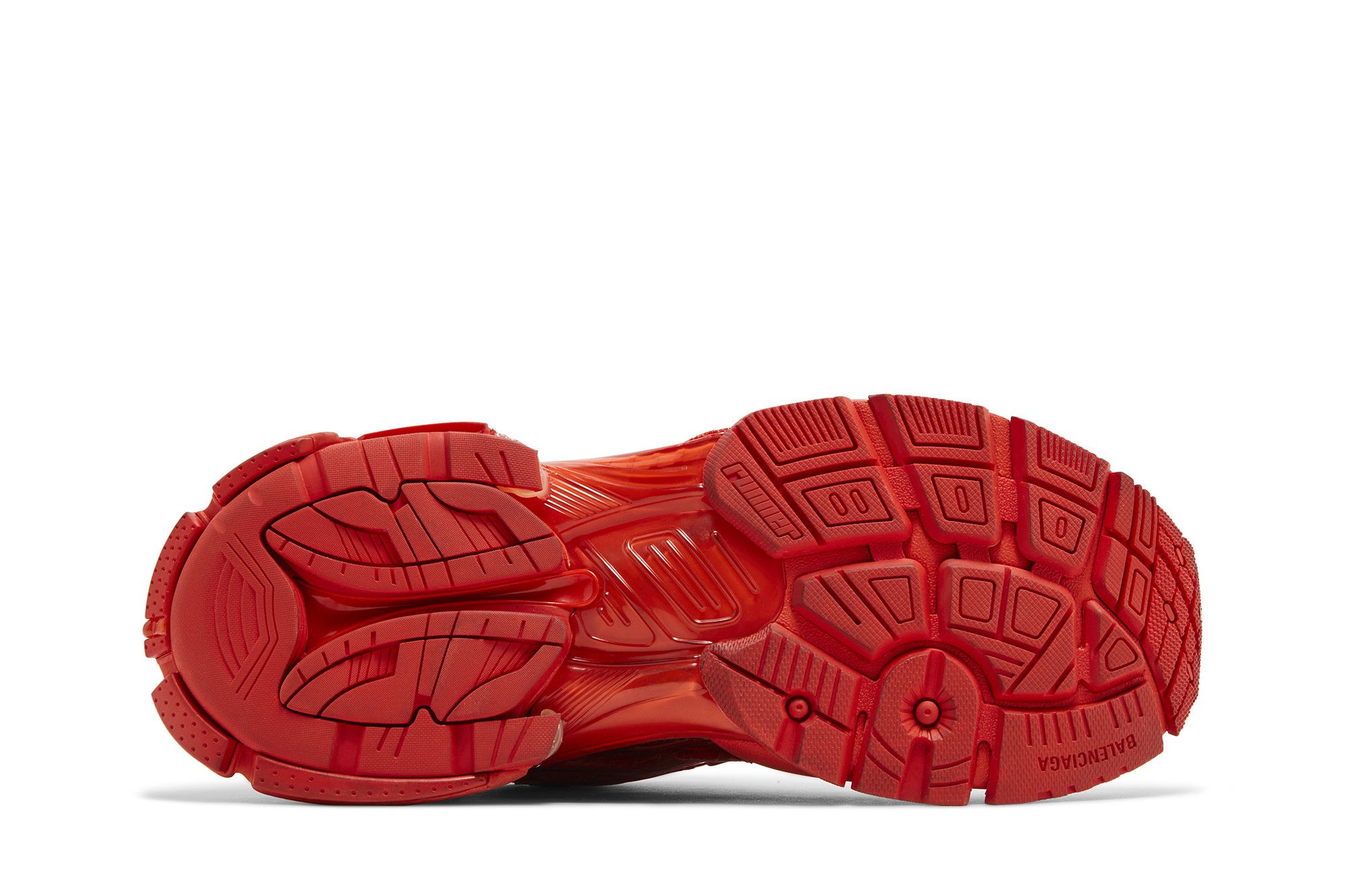 Shop Balenciaga Runner Sneaker 'Red' 677403W3RB16000