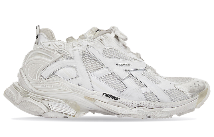 Order バレンシアガ ランナー スニーカー "ホワイト" (45 characters) 656065-W3RA1-9000