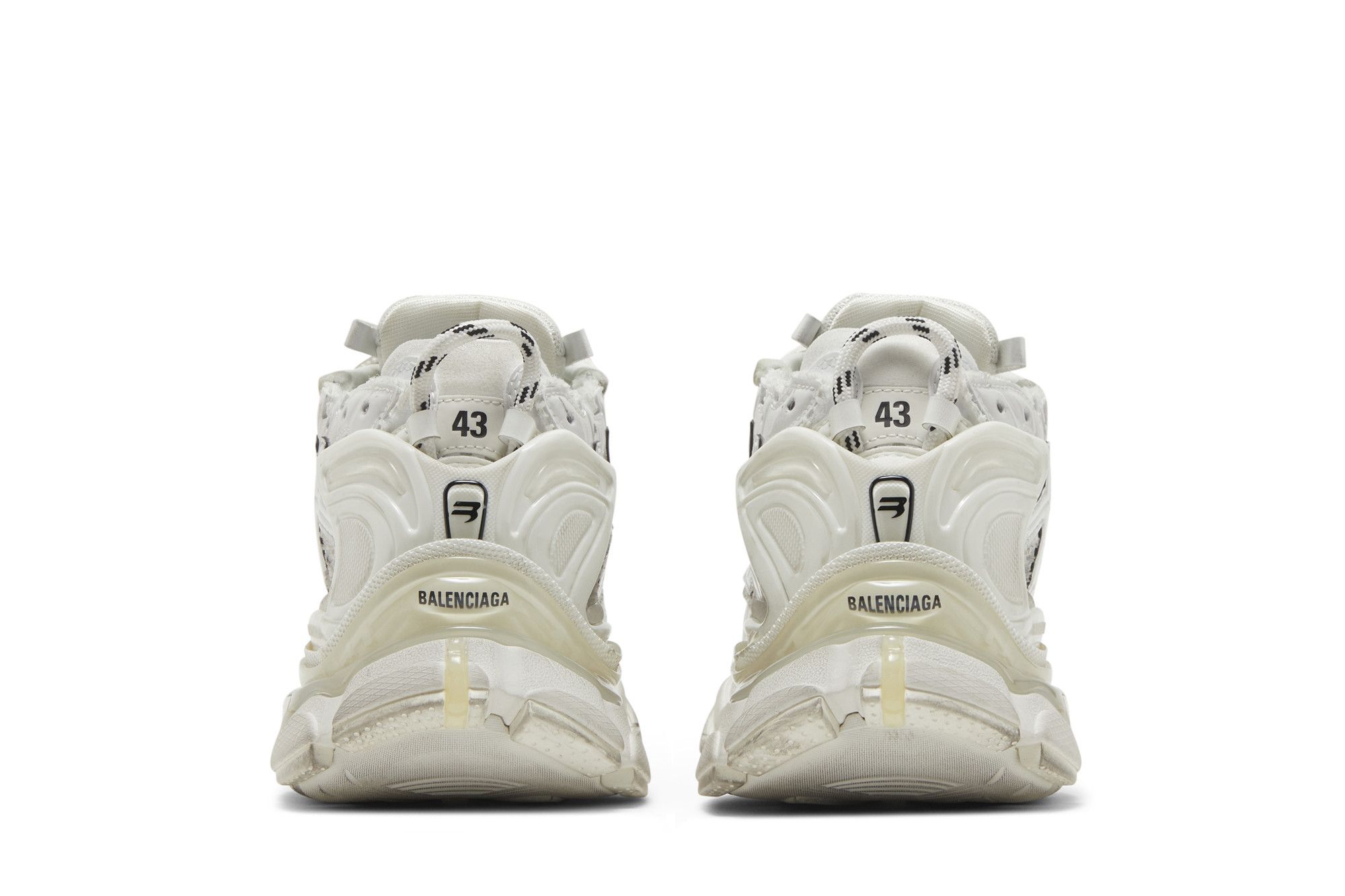 Sizing Sneaker Balenciaga Runner ''Bianco'' 677403W3RB19000